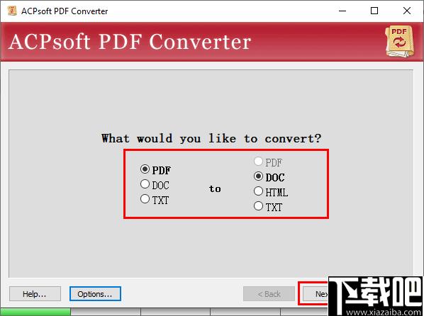 ACPsoft PDF Converter下载,PDF转换,文档转换