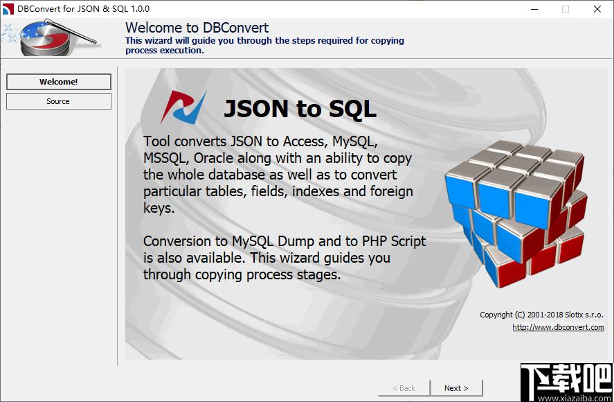 DBConvert for JSON and SQL下载,数据库转换器